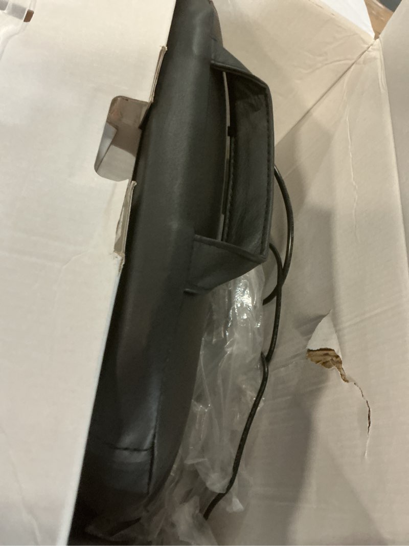 Condition photo showing New/Like New for shiatsu back and neck massager for pain relief deep tissue, up and down rolling back massager with heat, 3d kneading massage for office home car, birthday gifts for women men mom dad gray