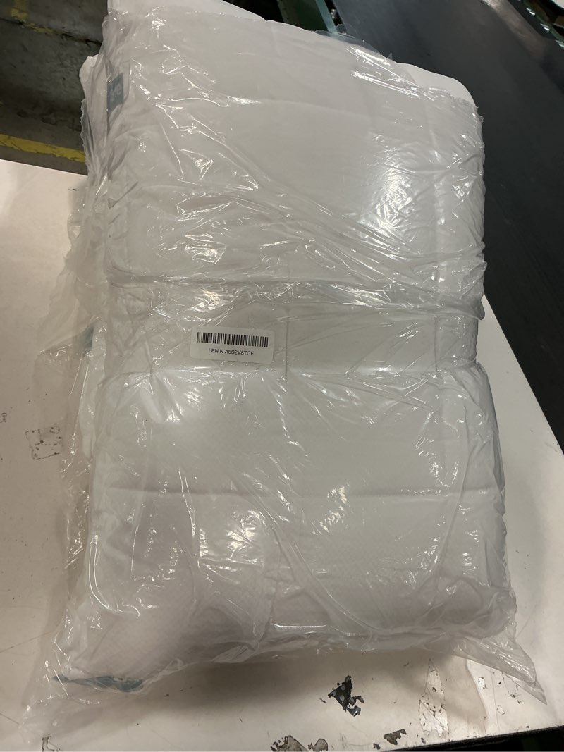 Condition photo showing Good Condition for Nuzzle Cooling Adjustable Pillow for Side Sleepers, Luxury Standard Size Set of 2 Bed Pillow Hotel Collection - Best Adjust Height Soft Firm Pillow for Back, Stomach or Side Sleepers - Home Gifts Standard SIze (Set of 2) White