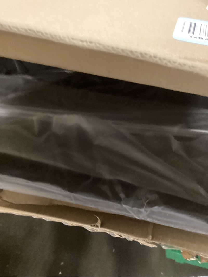 Condition photo showing Good Condition for art3d 12-pack drop ceiling tiles 2x4 ft, pvc decorative ceiling covering panels for basement kitchen bathroom, 24x48 inch, cover 96 sq. ft, smooth black smooth black 24x48 inch