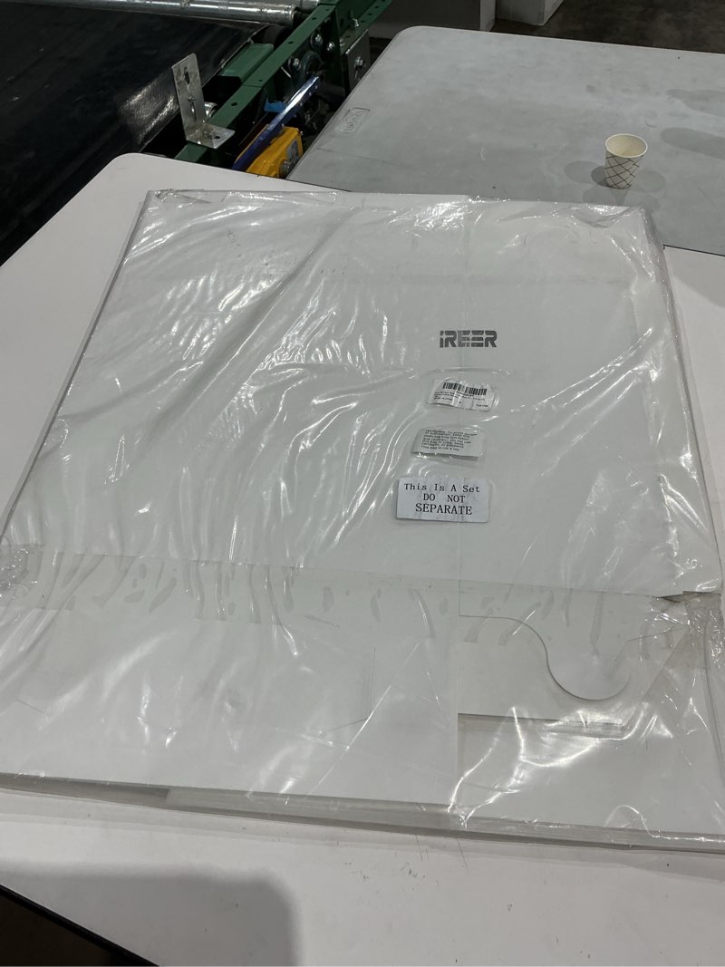 Condition photo showing Good Condition for ireer 20 pack white cake box 14 x 14 x 6 inch white cardboard bakery box disposable pastry containers for pie pastry cookie dessert