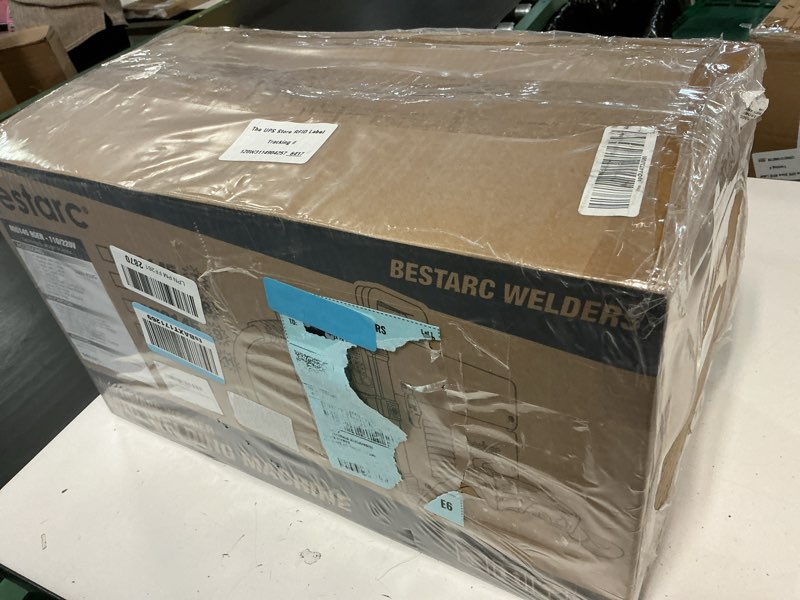 Condition photo showing New/Like New for bestarc 145amp mig welder, 110v 220v flux core mig/lift tig/stick 4 in 1 welder machine, large led display welding machine, igbt inverter bestarc welder mig145 soild gasless synergy mig welder mig145 9gen