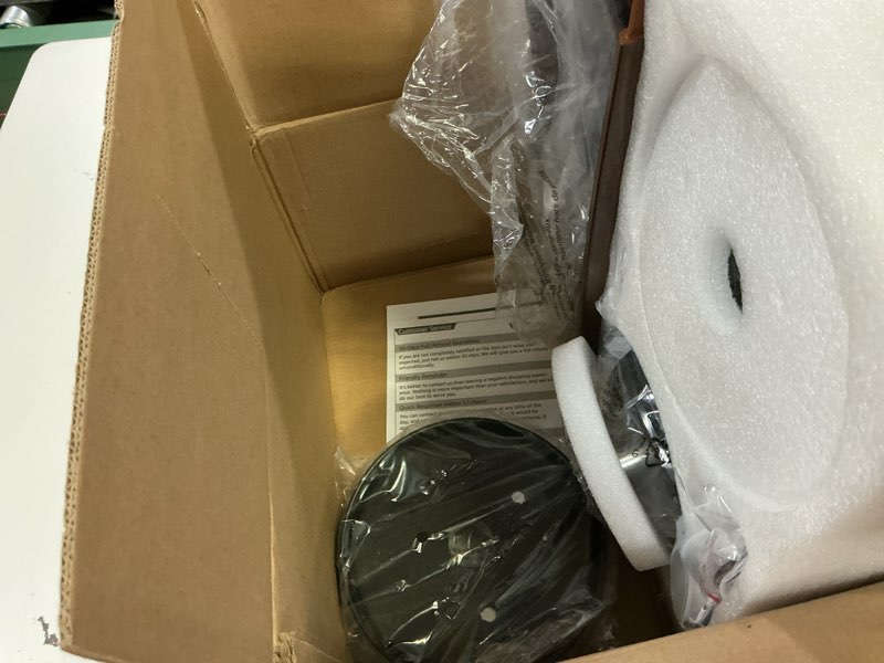Condition photo showing New/Like New for fanbulous 52 inch ceiling fans with lights and remote, 3 blades flush mount low profile ceiling fan, efficient 3475 cfm, safe abs, timer, quiet 35db, 3cct, reversible for bedroom living room, walnut 52 inch walnut 1