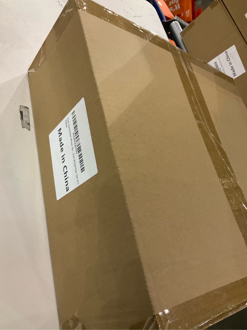 Foam Back Roller Wheel Exercise Set of 5 