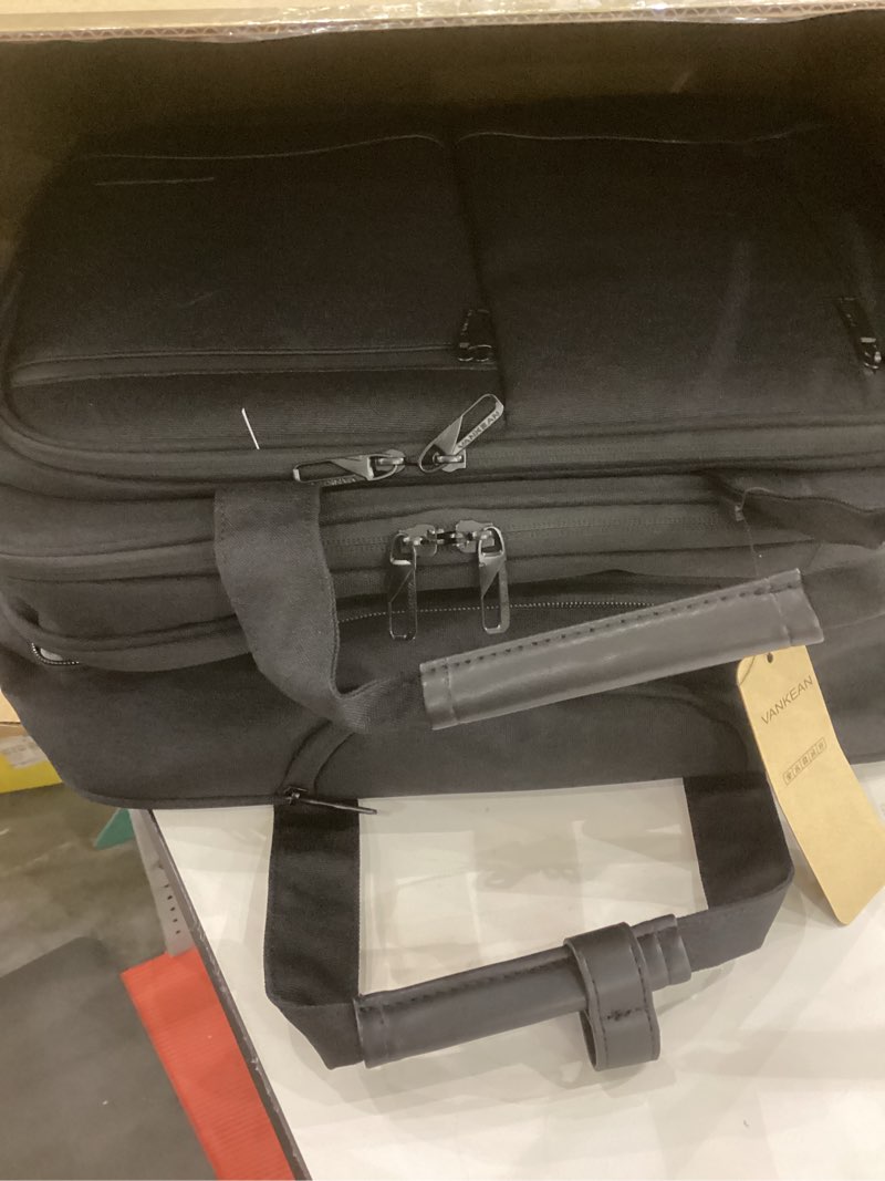 VANKEAN 17.3 Inch Rolling Laptop Bag, Waterproof Overnight Rolling Bags, Laptop Bags for Travel/Work