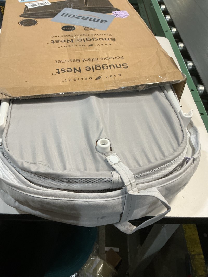 Condition photo showing Good Condition for Baby Delight Snuggle Nest Portable Infant Bassinet - Driftwood Gray