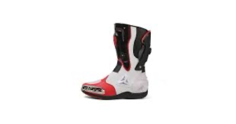 Zeozoom Motorcycle Riding Boots Motorcycle Leather Boots for Women and Men Protection Anti Slip Raci