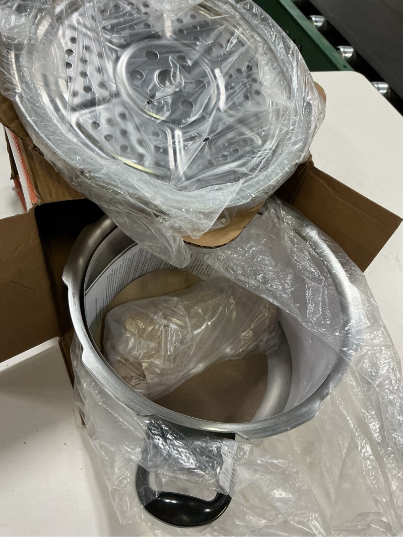 Condition photo showing Good Condition for small pressure cooker, mini aluminum alloy pressure cooker with magnetic bottom, safety and durable compact pressure canner compatible for induction cookers and gas stoves (4l)