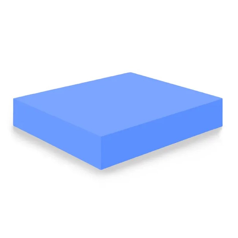 Plancha de Espuma Poliuretano Multiusos - Medida: 50 x 50 x 10 cm de Grosor - Dureza Firme - Densidad 25 KG/m3