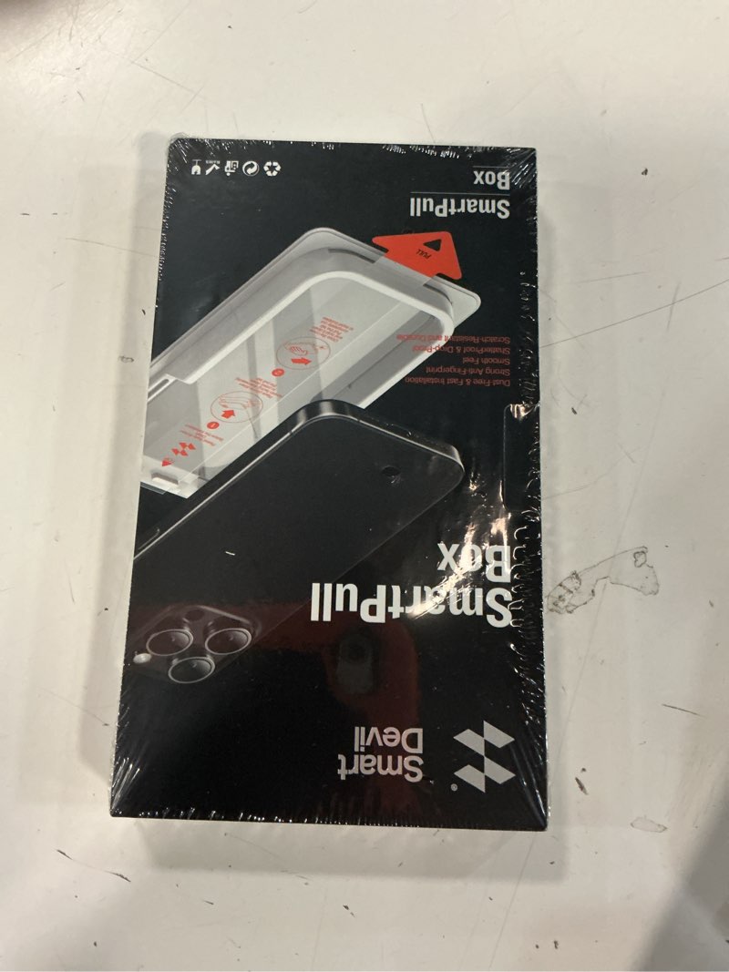 Condition photo showing New/Like New for smartdevil tempered glass for samsung galaxy s25 screen protector [3 pack] , fingerprint unlock compatible, hd anti-glare, 9h scratch & sgs impact resistant, fast & easy, smart pull box bubble-free install s25 6.2 inches transparent