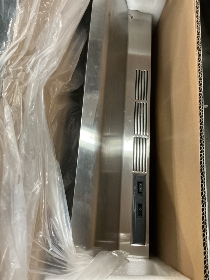 Condition photo showing Good Condition for winflo 30 in. stainless steel non- ducted under cabinet range hood