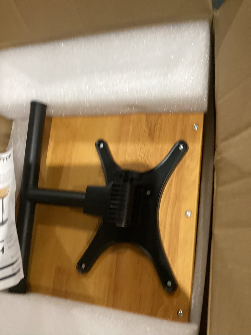 Condition photo showing Good Condition for NAMON 2-in-1 Dual-use Floor & Desktop Book Stand, 100% Solid Wood, Height Adjustable from 16.5" to 51", Floor Reading Stand with Page Clip for Cookbooks, Sheet Music, Projector (with a T-Shaped) Non-wheeled With a T-shaped