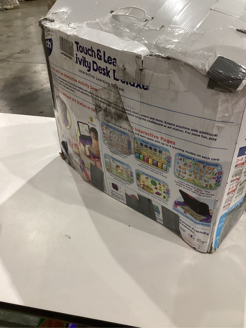 Condition photo showing As Is for vtech touch and learn activity desk deluxe, pink