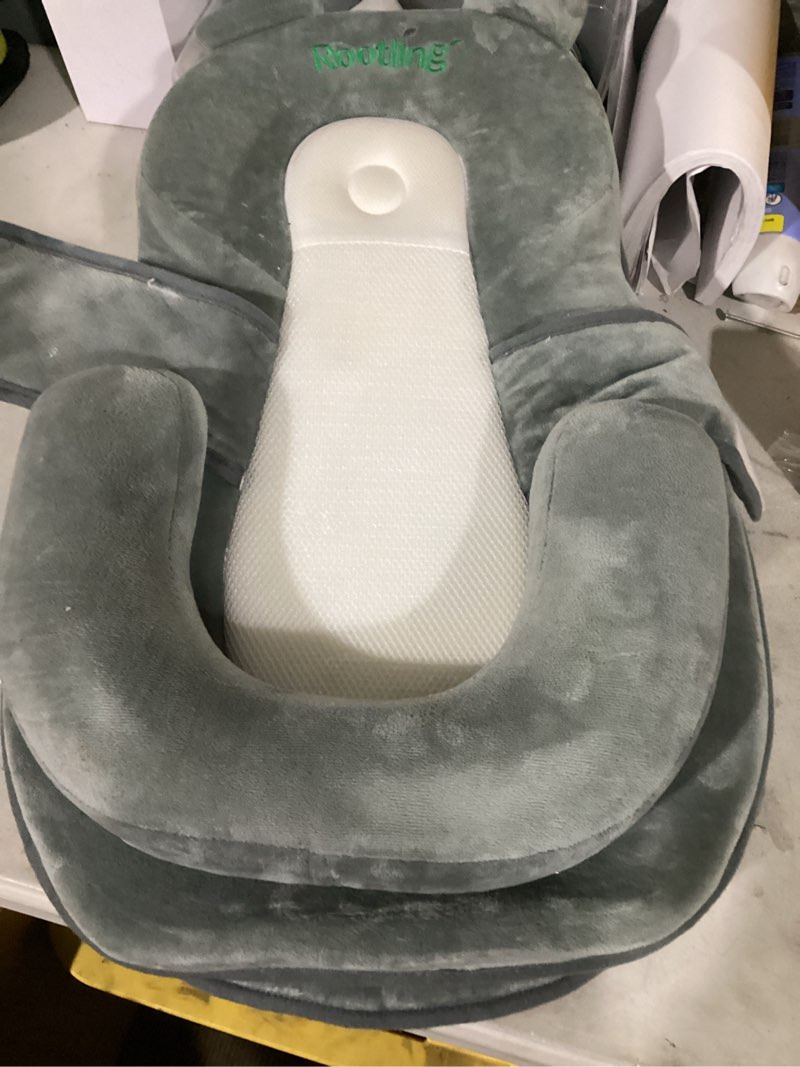 Condition photo showing Good Condition for baby feeding pillow, anti overflow feeding pillow for reducing spit-up, safety nursing pillow, baby lounger reflux wedge breastfeeding, removable top and bottom