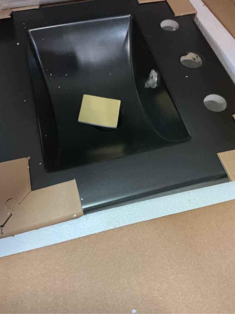 Condition photo showing Good Condition for Modway Cayman 18" Bathroom Sink in Black