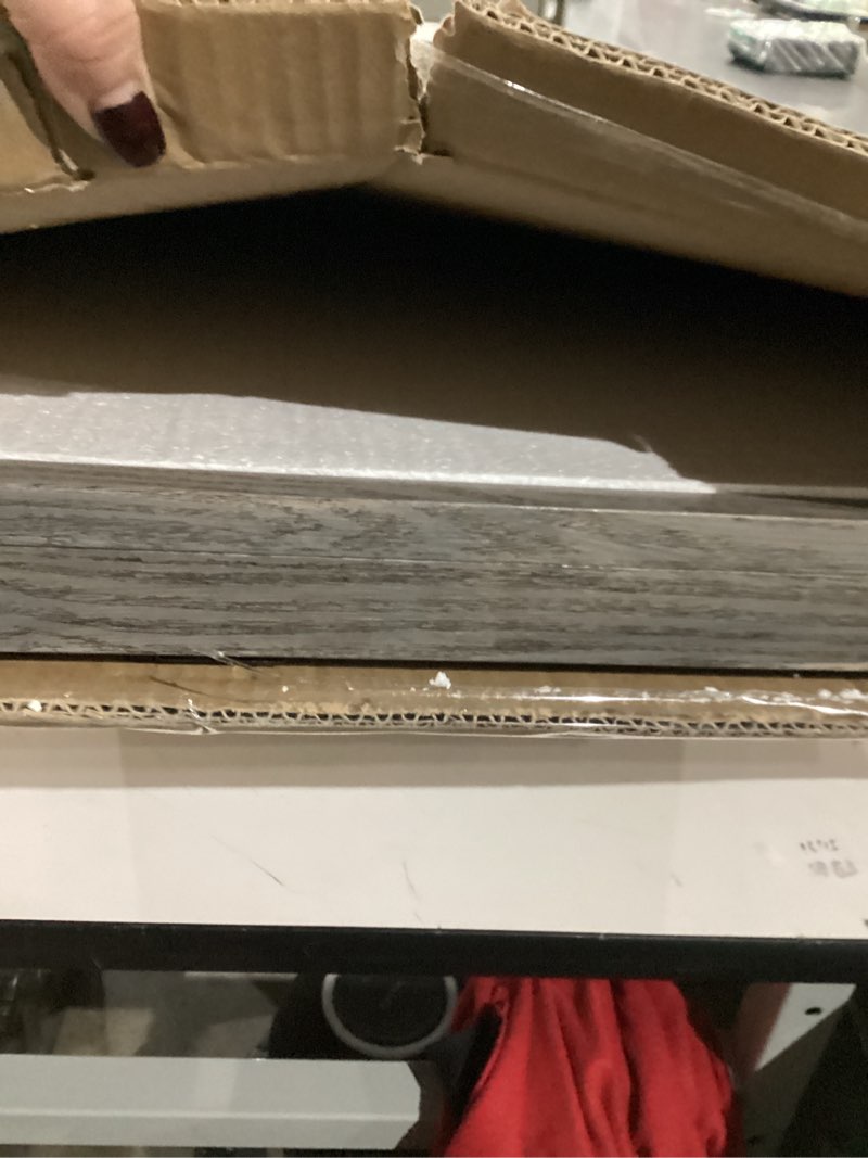 Condition photo showing As Is for VERANI Baseball Display Case - 35 Graded Sports Card Frame - Holds Cards With UV Protection Clear View Lockable Wall Cabinet for Football Basketball Hockey Trading, Walnut Large-Vertical-Walnut-Blacklock