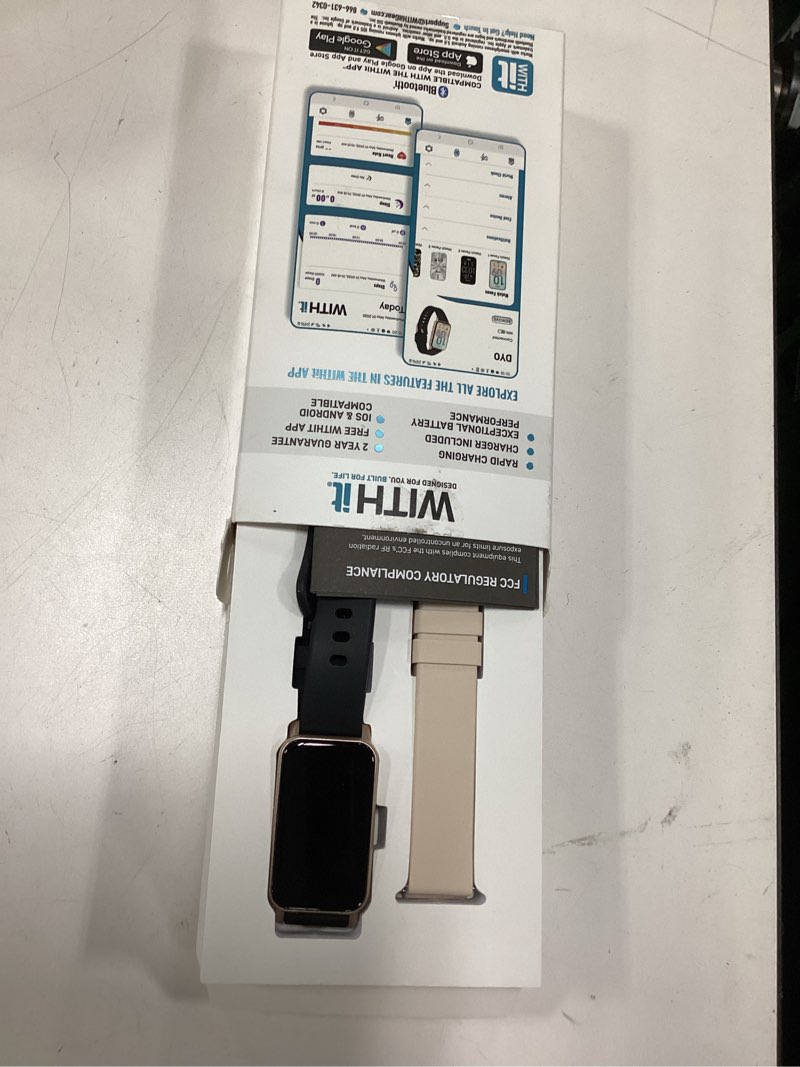 Condition photo showing Good Condition for withit dyo series smartwatch with 1.45" full touch screen and interchangeable bands
