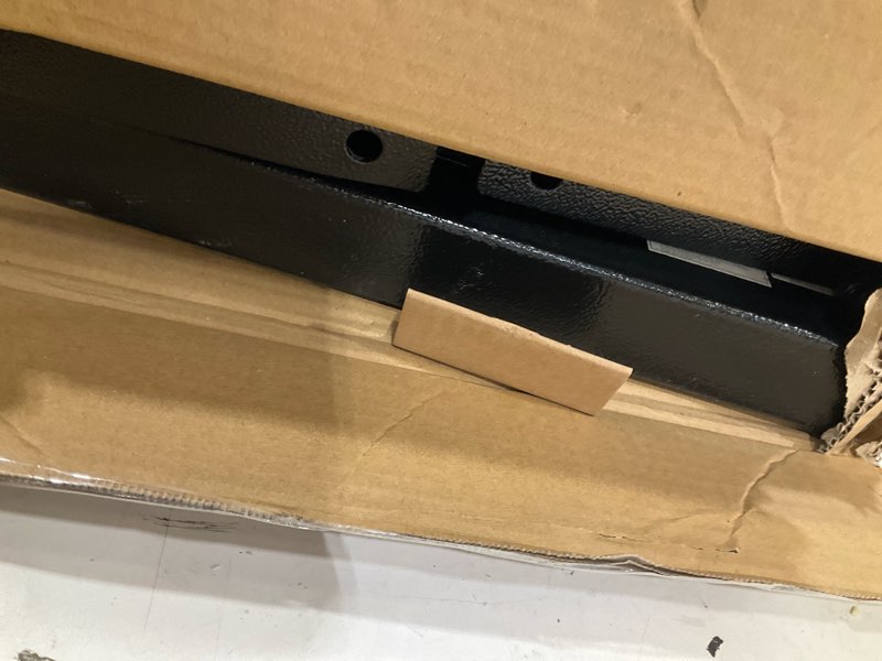 Condition photo showing As Is for cap barbell two tier dumbbell rack black - 24 inch