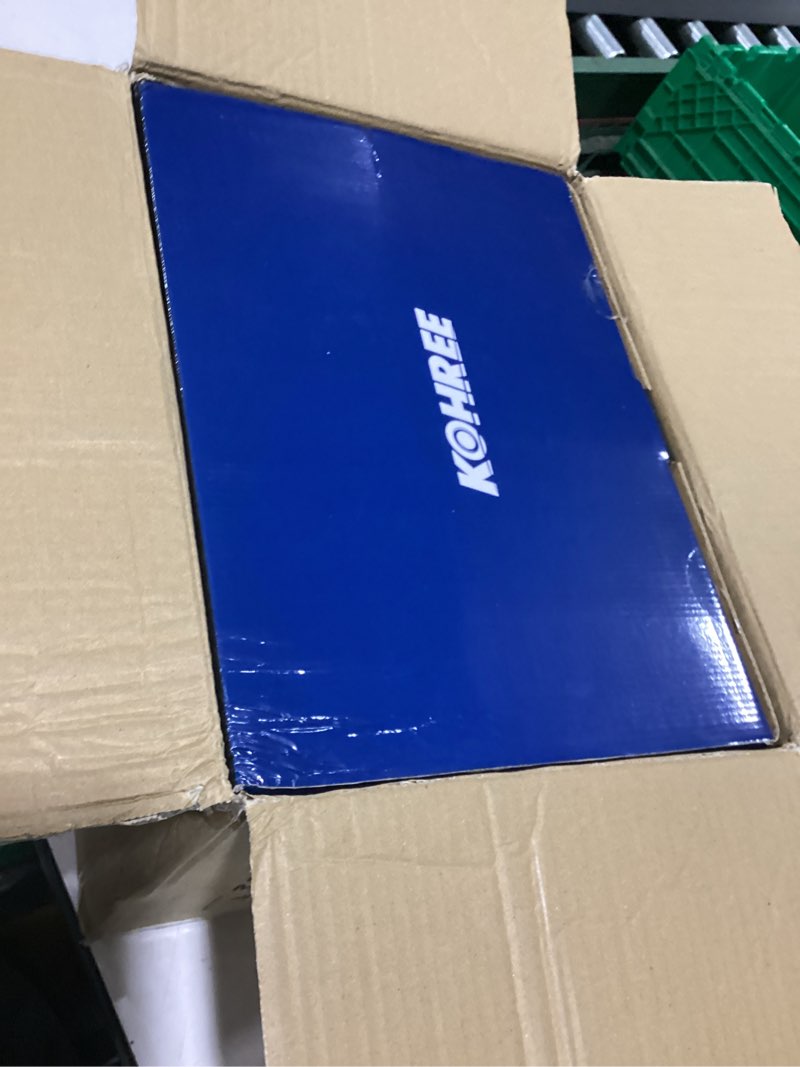 Condition photo showing As Is for kohree 12v air compressor, 7.06 cfm fast tire inflator, heavy duty tire pump with max 150 psi for offroad truck, rv, 4x4 vehicles basic-single cylinder