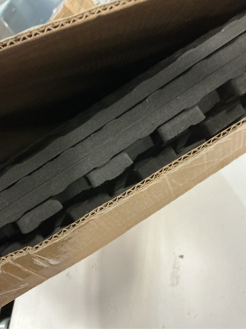 Condition photo showing As Is for cap pack of puzzle mats - diamond pattern