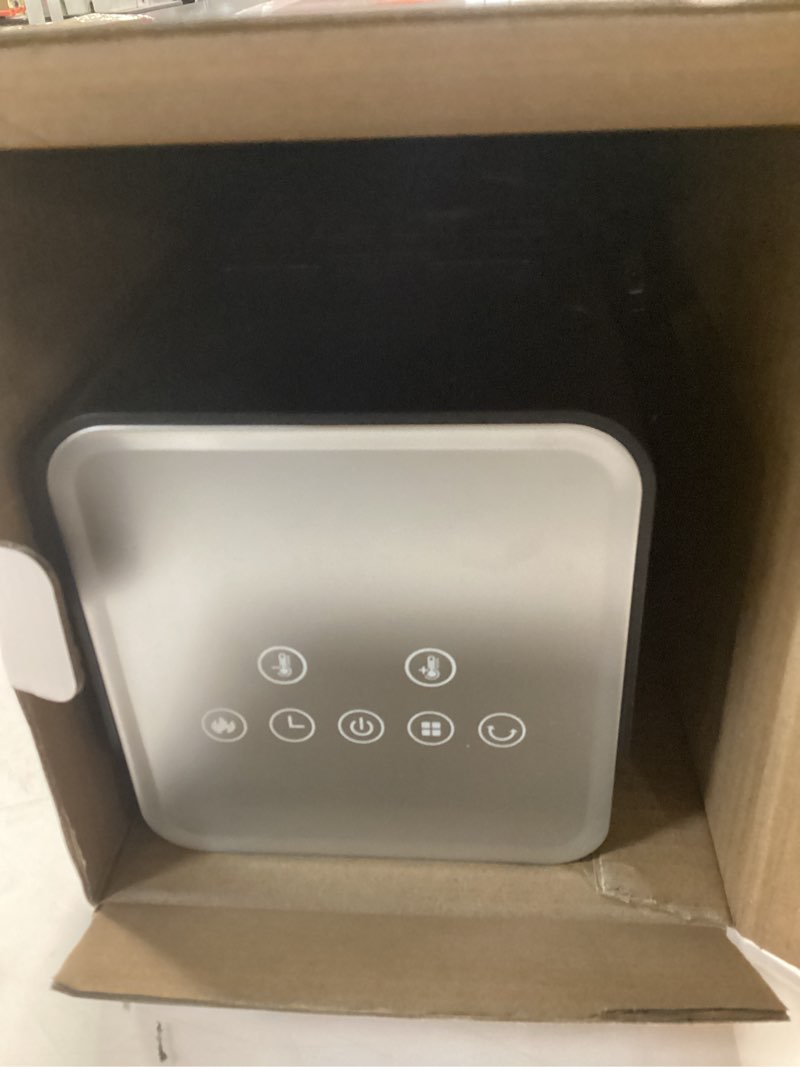 Condition photo showing As Is for Space Heaters for Indoor Use, 1500W PTC Ceramic Electric Heater with Thermostat, Room Temperature Display, 70° Oscillation, Remote Control, 12H Timer, Quiet Portable Heater for Office Bedroom