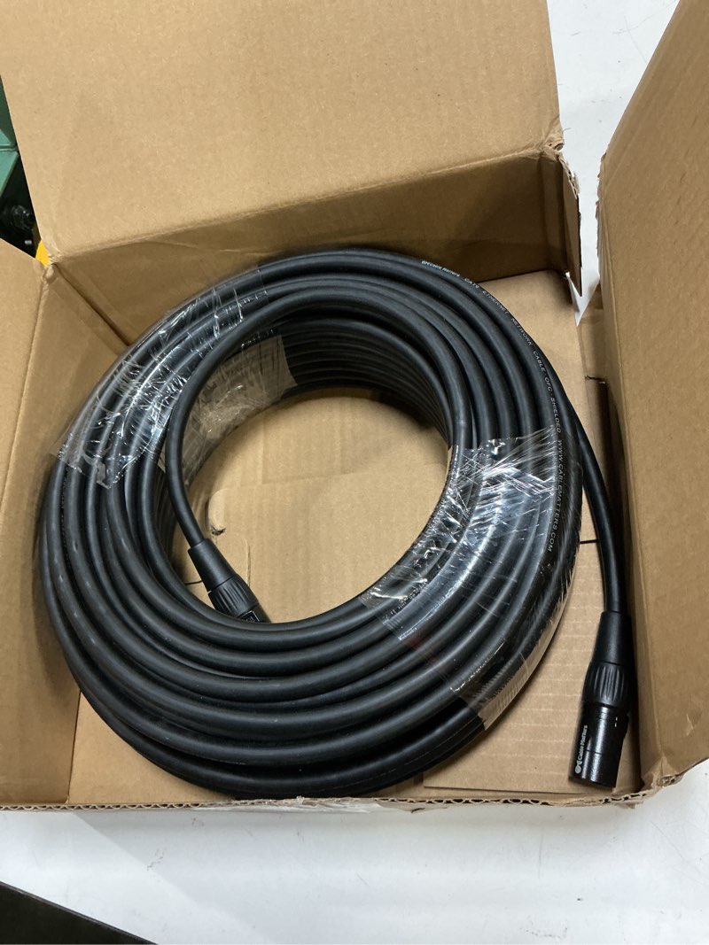 Condition photo showing Good Condition for cable matters long shielded cat6 ethernet cable compatible with ethercon rj45 connectors in black - 150 ft for professional audio, video, and networking applications