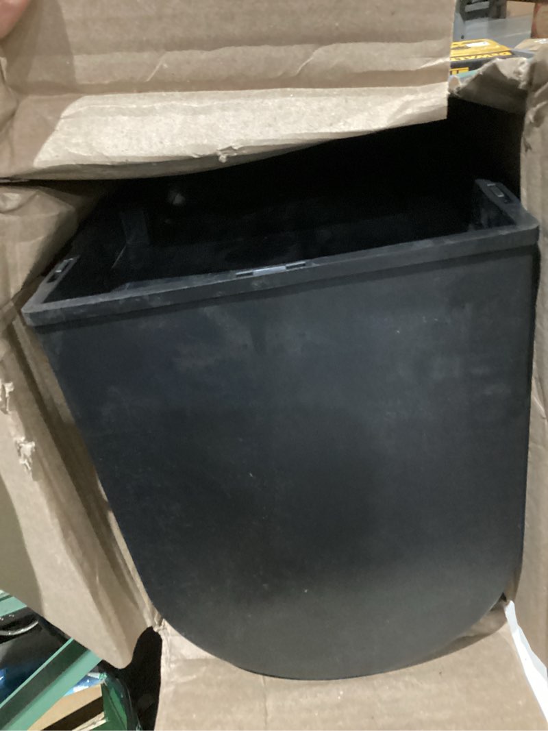 Condition photo showing As Is for postal pro hampton plastic mailbox and post kit - black