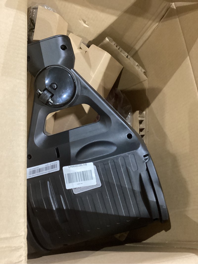 Condition photo showing As Is for missing components***eureka whirlwind bagless canister 2.5l vacuum cleaner, lightweight vac for carpets and hard floors, nen110a, blue