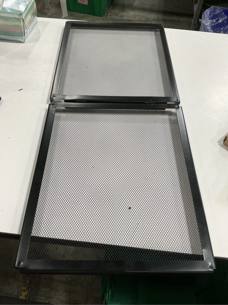 Condition photo showing As Is for exo terra screen cover for hinged door, 20 to 29-gallon