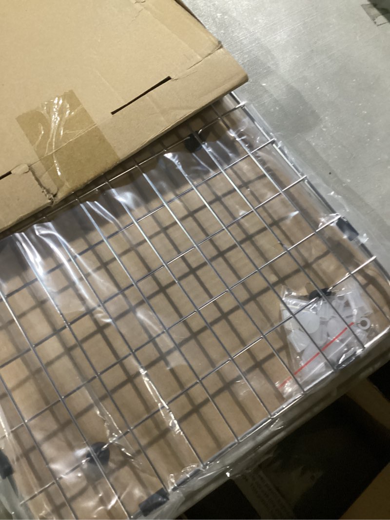 Condition photo showing Good Condition for Serene Valley Sink Bottom Grid 24-1/8" x 12-5/8", Centered Drain with Corner Radius 1-1/2", Sink Protector NLW2412C
