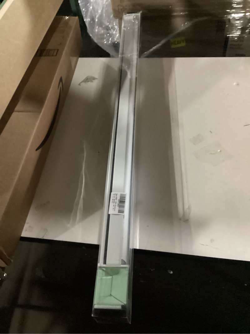 Condition photo showing New/Like New for AOSKY Blackout Roller Shades Cordless Blinds for Windows, Free-Stop Shades with Valance, Thermal Insulated Fabric, UV Protection, Natural Woven Blinds for Home and Office (40" W x 72" H, White) White 40"W x 72"H
