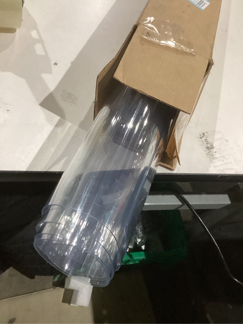 Condition photo showing Good Condition for Clear Table Protector 38 x 66 Inch, 1.5mm Thick Plastic Table Cover, Waterproof PVC Clear Table Cover Protector, Desk Protector Mat, Writing Desk Pad for Desktop, Coffee & Dining Room Table 38" x 66" (Rectangular) Crystal Clear