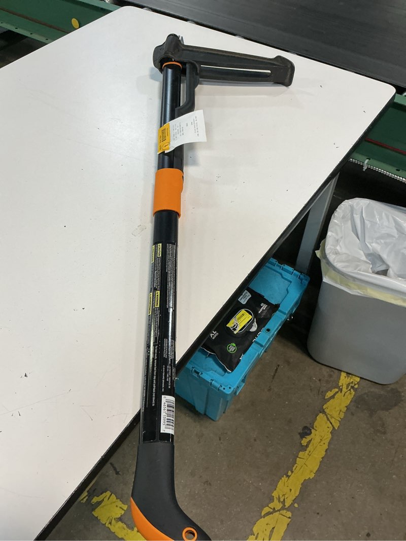 Condition photo showing As Is for fiskars 39.25 in. stainless steel weeder aluminum handle