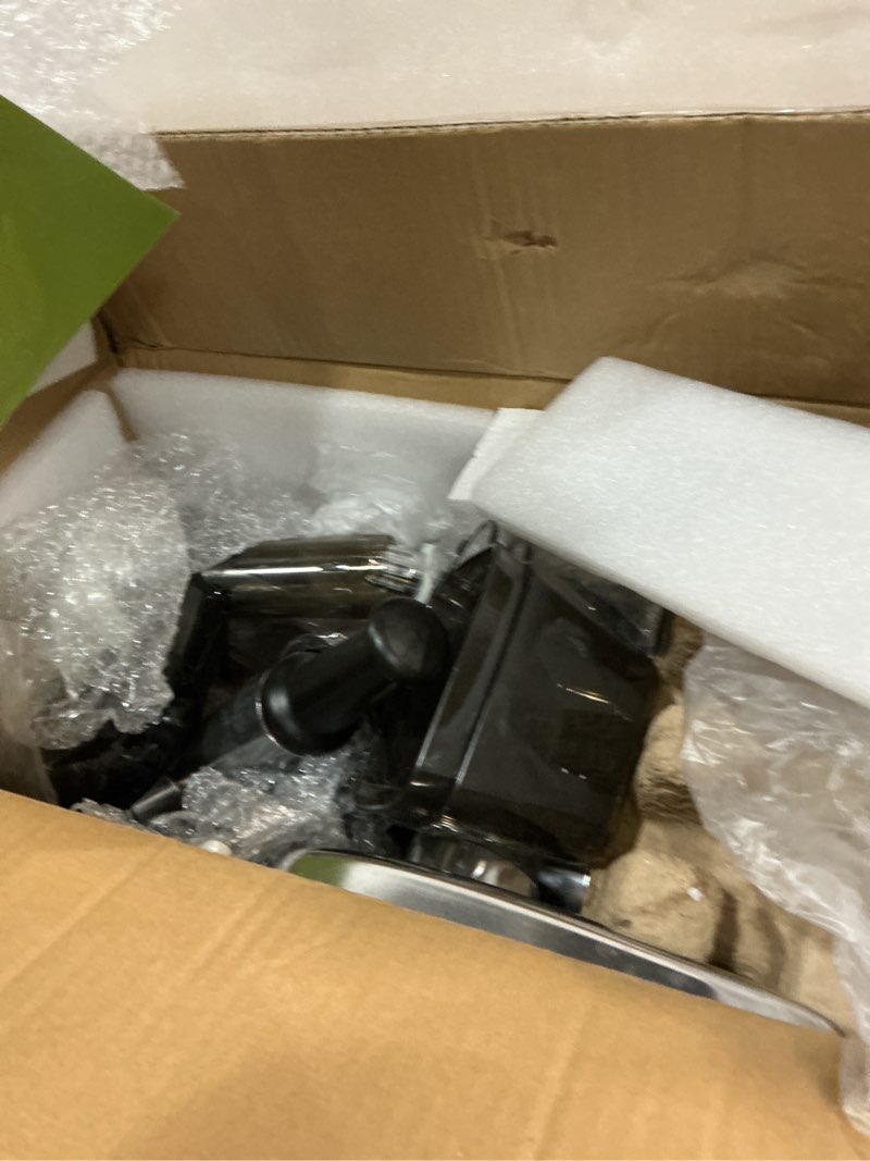 Condition photo showing As Is for meat grinder electric 3200w meat mincer chopper machine multifunctional with cutting blade 3 grinding plates 3 sausage stuffers kubbe kit juicer cheese grater veggie shredder