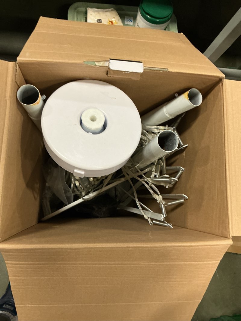 Condition photo showing As Is for  GE 108-in Freestanding Christmas tree Yard decoration with Multicolor LED Lights Item #5971343 | Model #82099LO