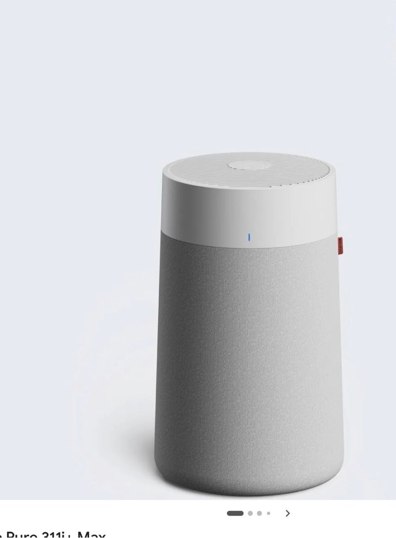 blueair blue pure 311i max smart air purifier