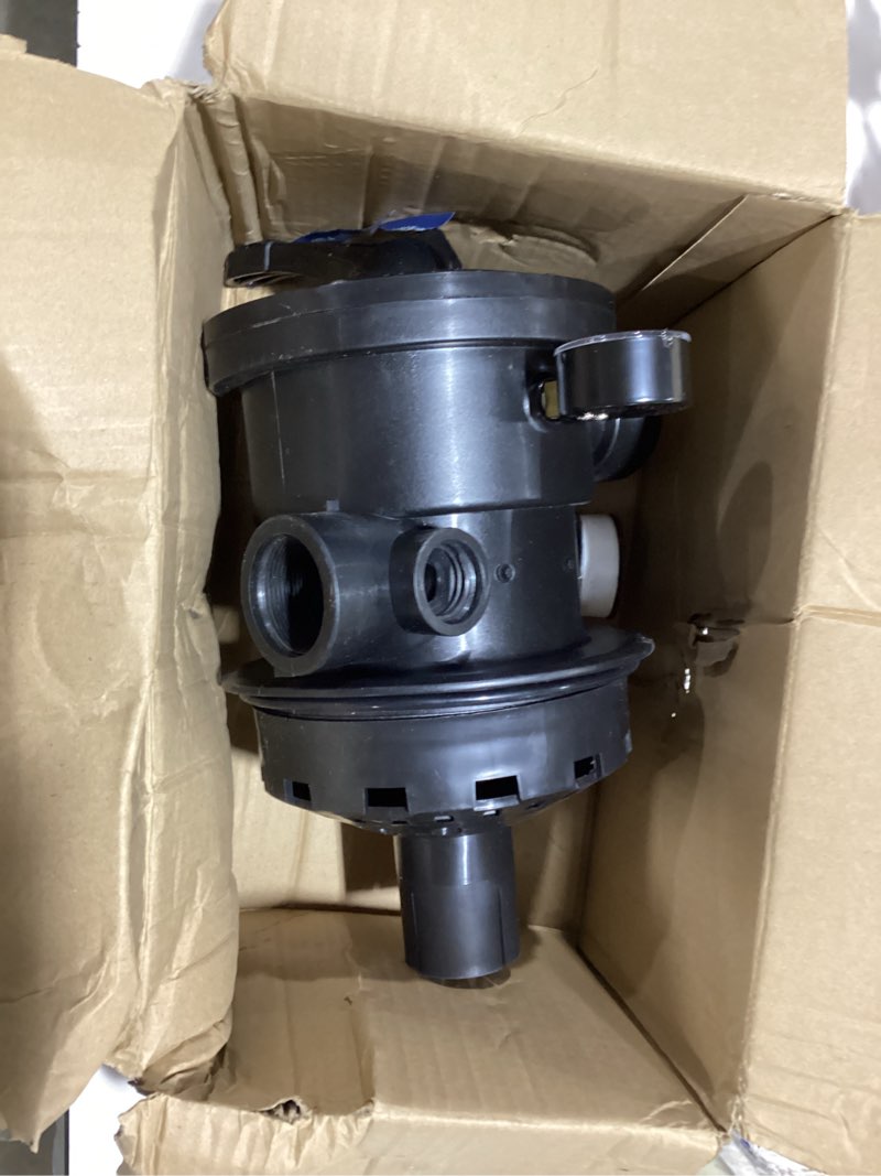 Condition photo showing As Is for replacement sp0714t variflo top-mount multiport valve compatible with hayward pro or vl gm sm sw series sand filters, 1.5" fip port 7-position control valve, black,replace for sp714t, sp0714t, sp0704