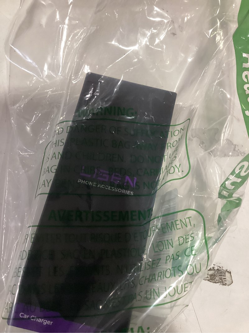 Condition photo showing Good Condition for LISEN Retractable Car Charger, for Valentines Day Gifts for Him, 69W Cars Adapter USB C Fast Charger for iPhone 17 Pro Max 16, Car Accessories Gadgets for Men, Anniversary Birthday Gifts for Men Women Grey 31.5 Inch