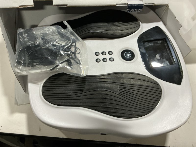Condition photo showing As Is for Creliver Foot Nerve Stimulator Pro+, EMS Foot Massager for Neuropathy Pain Relief for Feet, Leg Massager forCirculation, TENS Unit Muscle Stimulator, Gifts for Women Men White