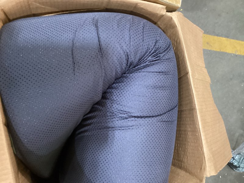 Condition photo showing As Is for eheyciga orthopedic foam dog bed, xxl, 47"l x 29"w x 3.5"th, dark green 47*29*3.5 inches olive green