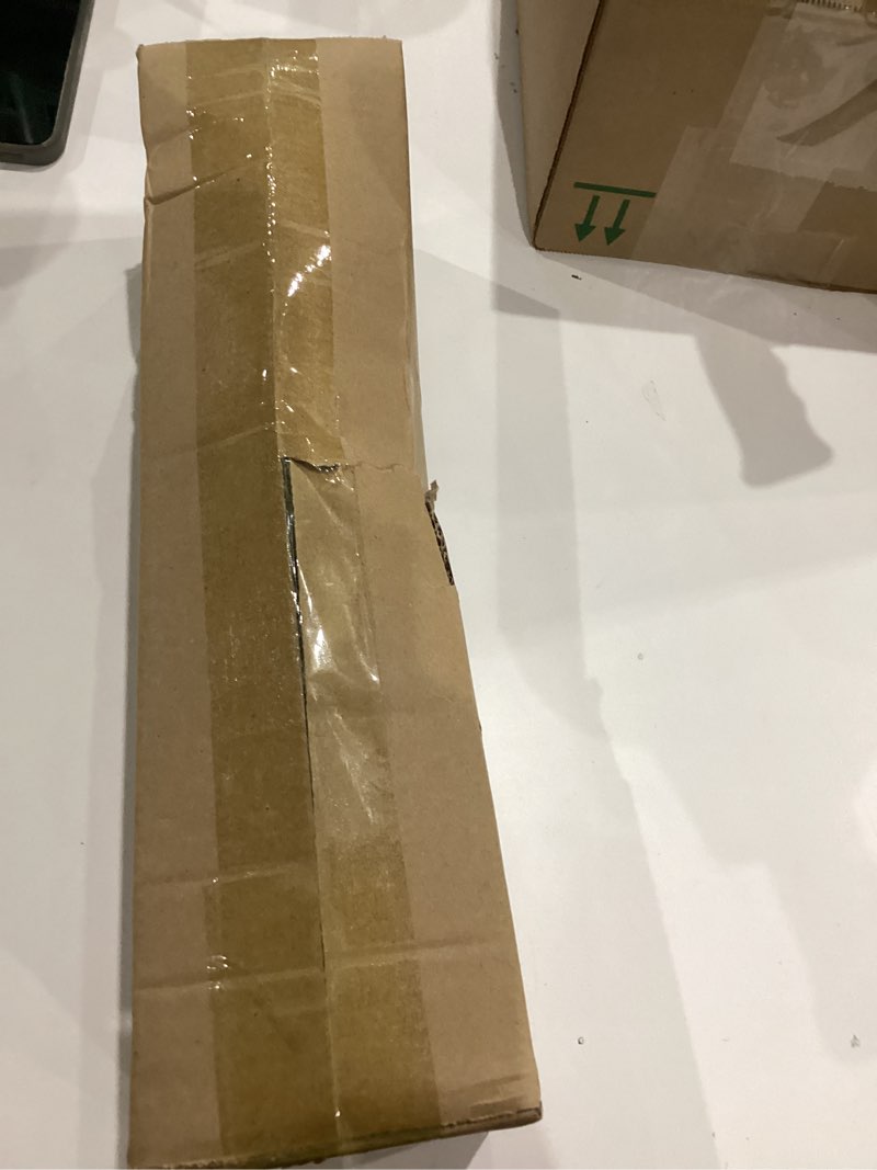 Condition photo showing New/Like New for 14" Artificial Eucalyptus Stems in Glass Vase, Fake Plants Faux Eucalyptus Branches Greenery Stems for Home Decor Farmhouse Wedding Table Decoration (1)