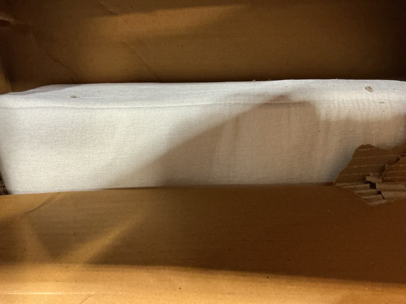 Condition photo showing Good Condition for twin size headboard only-no assembly, upholstered headboard twin size linen fabric modern style headboards extra-thick, beige beige twin