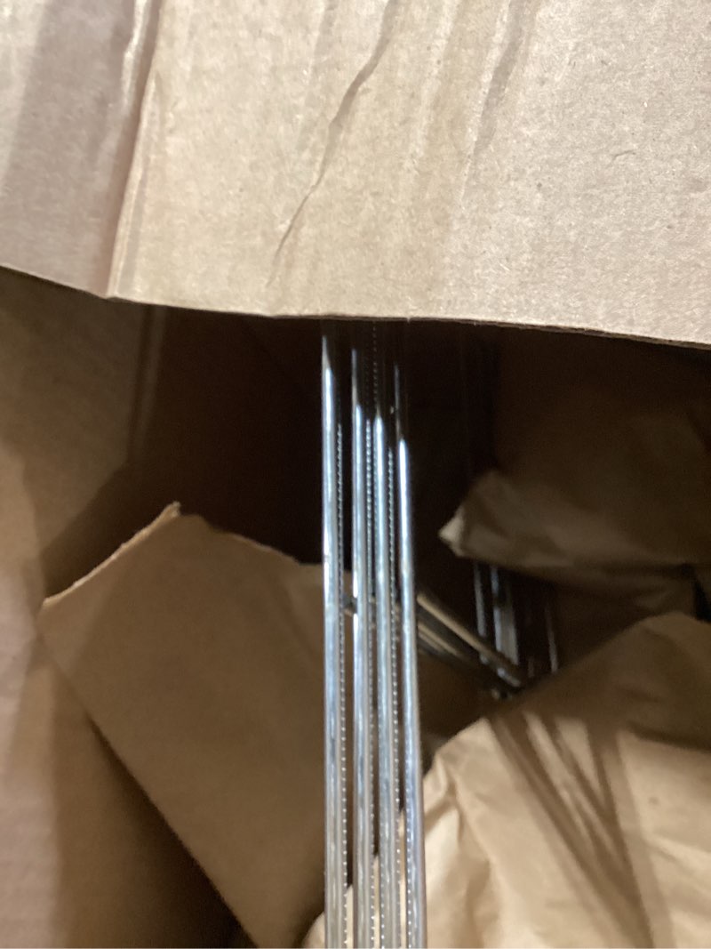 Condition photo showing As Is for cptc flrae 5 pack yard sign stakes metal,17.5'' x 7'' h frames yard stakes for signs