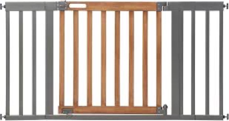summer infant west end extra wide safety pet and baby gate, 36"-60" wide, 30" tall, pressure or hard