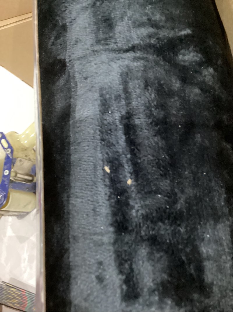 electric heated blanket, soft flannel fabric heating blanket features 5-level temperature adjustment