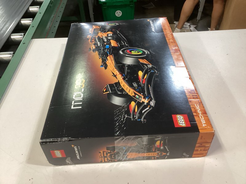 Condition photo showing New/Like New for lego technic mclaren mcl39 f1 car building set for adults - room or office decor for men & women, ages 18+ - gifts for fathers day - authentic details - 42228
