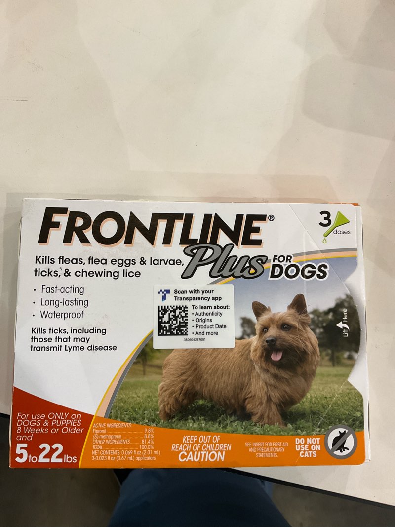 Frontline Plus for Dogs
