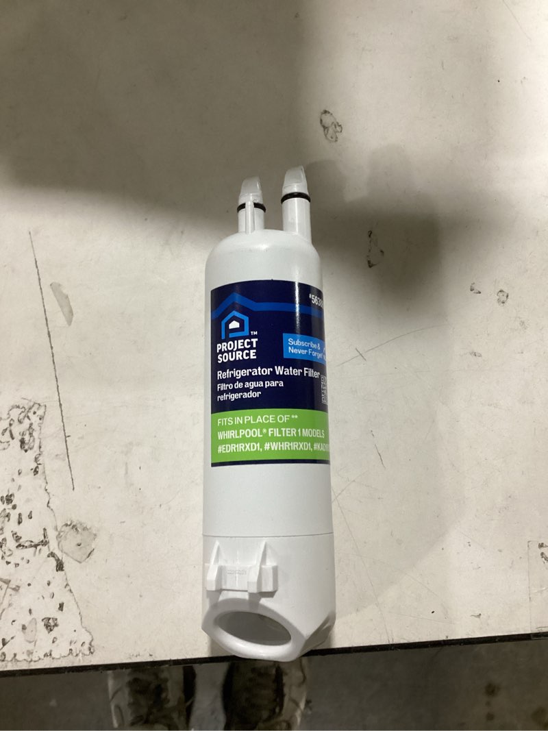 Condition photo showing item condition for Project Source Push-in Refrigerator Water Filter Fits Whirlpool Filter 1