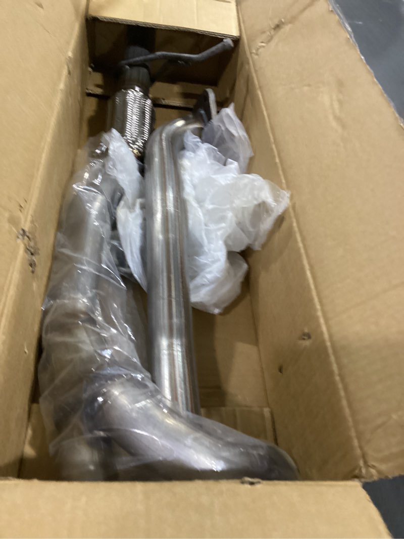 Condition photo showing Good Condition for exhaust y pipe flex pipe direct fit compatible with ford explorer 2011-2019 3.5l v6, ford flex 3.5l v6 2013-2019 stainless steel