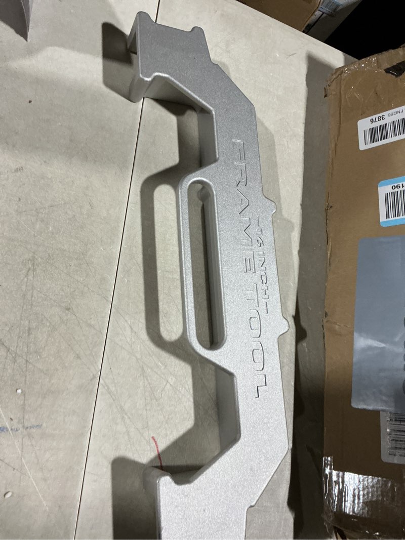 Condition photo showing Good Condition for 16 in. On-Center Stud Layout Tool, 100% Cast Aluminum Framing Spacing Tool for Framing Wall