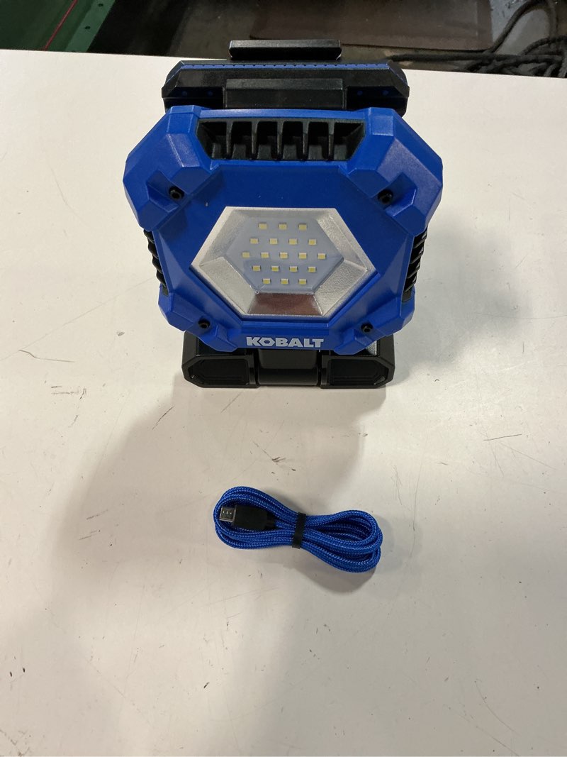 Condition photo showing Good Condition for kobalt 1500-lumen led battery-operated rechargeable clamped work light